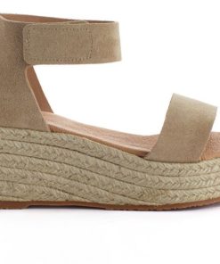 Mujer Abarca Shoes Alpargatas De Verano | Alpargatas Cuna Piel Mallorca Beige