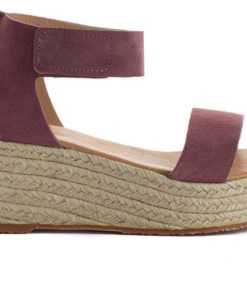 Mujer Abarca Shoes Alpargatas De Verano | Alpargatas Cuna Piel Mallorca Morado